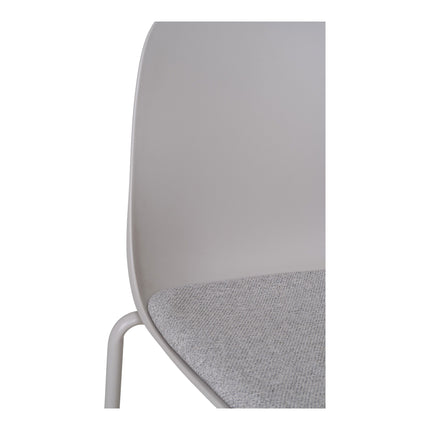 Madalena Eetkamerstoel - Set van 2 Eetkamerstoelen, lichtgrijs HN1263