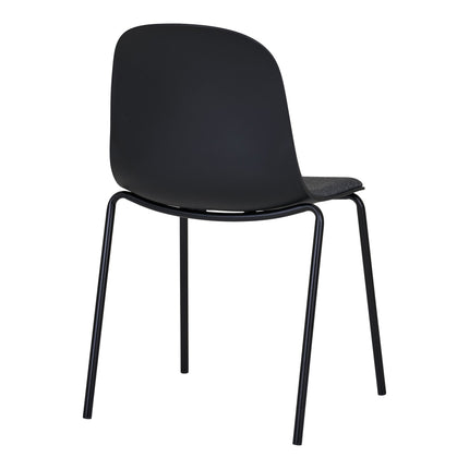 Madalena Eetkamerstoel - Set van 2 Eetkamerstoelen, zwart HN1264