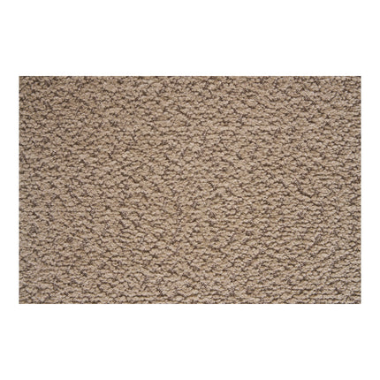 Safira Eetkamerstoel - Set van 2 Eetkamerstoelen, bouclé, beige, zwarte poten HN1266