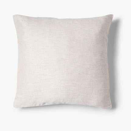 Zachte biologisch katoenen sierkussenhoes Hazel 50x50 cm naturel