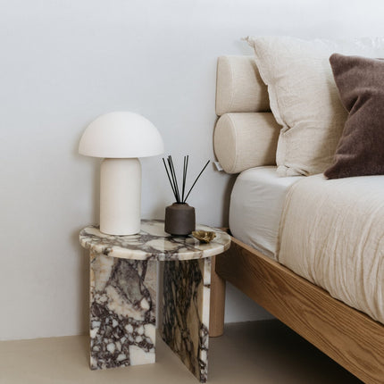 Calacatta Viola marmeren bijzettafel juni