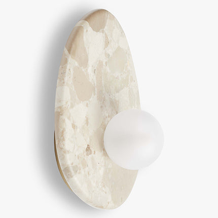 Exclusieve handgemaakte Kunis Brescia marmeren lamp Nina