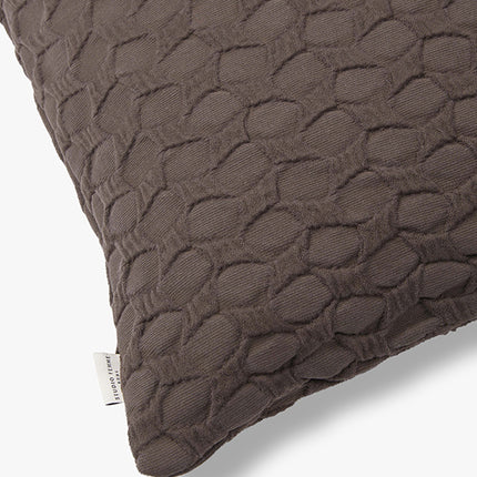 Jacquard sierkussenhoes van biologisch katoen Ella 50x50 cm