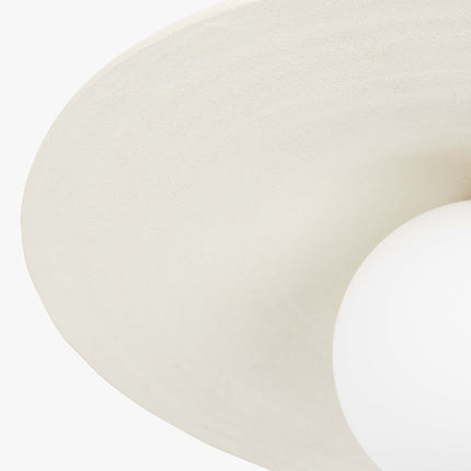 Handgemaakte aardewerken hanglamp July naturel