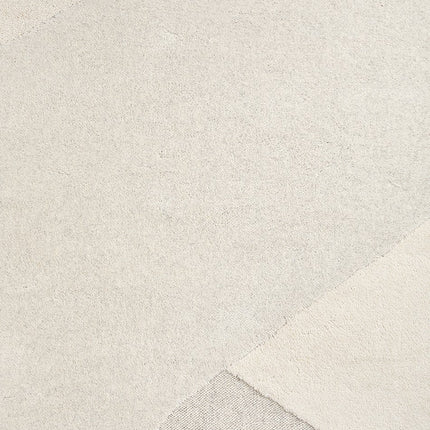 100% wollen vloerkleed Rose 200x290 cm beige ton-sur-ton