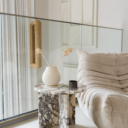 Exclusief hoogpolig wollen vloerkleed Stella 200x290 cm ecru