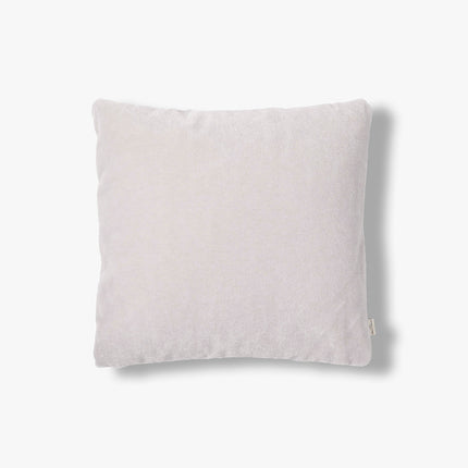 Luxe mohair sierkussenhoes Amy mistgrijs 50x50 cm