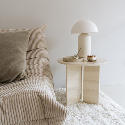 Luxe mohair sierkussenhoes Amy saliegroen 50x50 cm