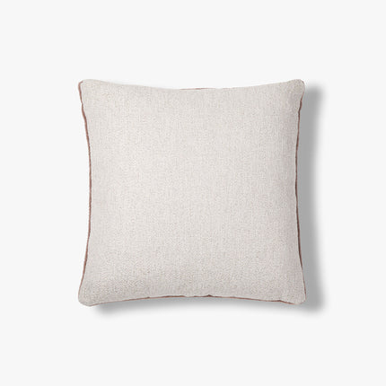 Luxe mohair sierkussenhoes Amy aubergine 50x50 cm