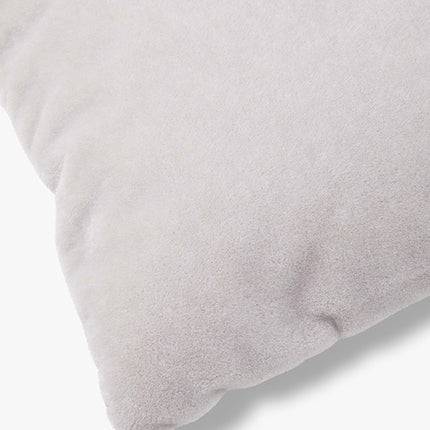 Luxe mohair sierkussenhoes Amy mistgrijs 50x30 cm