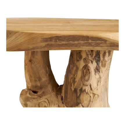 Palena Side Table - bijzettafel, teak, naturel ø40x45 cm