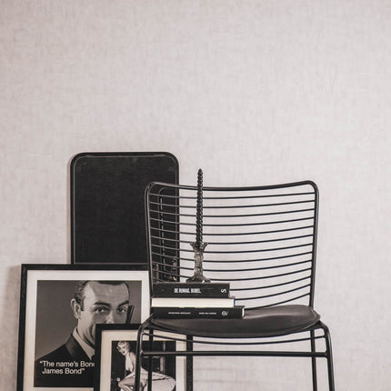 Kaarshouder-Kandelaar - Glas - Smokey - 6,5x10,5cm