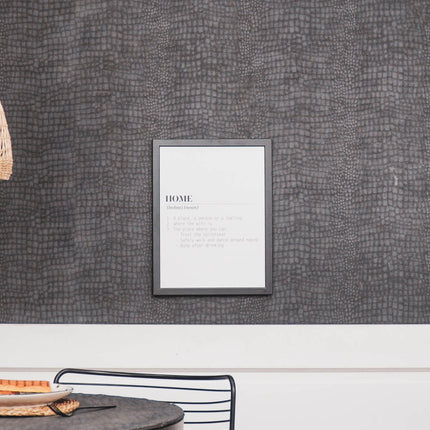 Poster - Home Woordenboek - Papier - Wit - A3