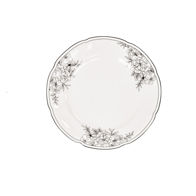 Ontbijtbord - Les Fleurs - Newbone China - Ø19,5cm