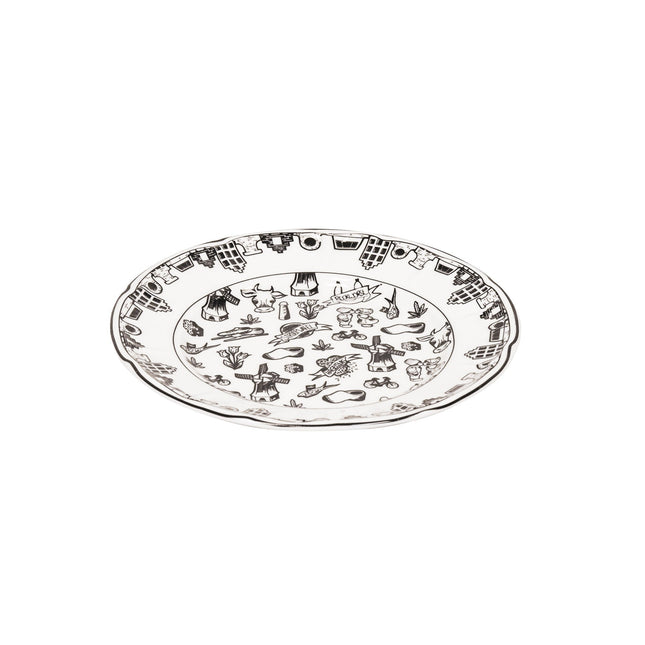 Gebaksbord- Dutch Black- Ø15cm