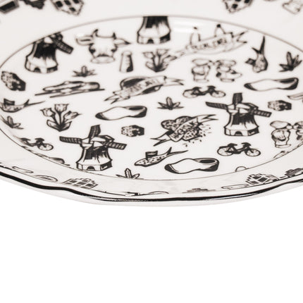 Gebaksbord- Dutch Black- Ø15cm