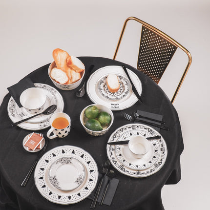 Snackbordje - Les Fleurs - Newbone China - Ø9,5cm