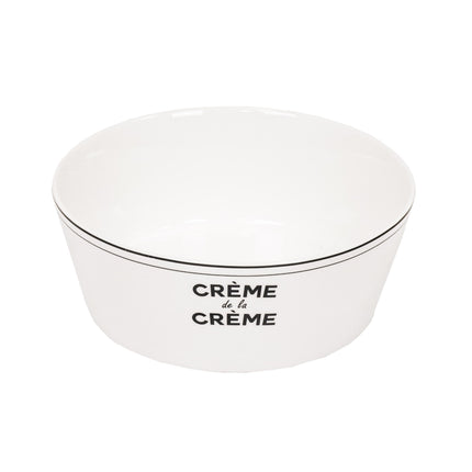 Schaal - Crème de la Crème - Newbone China - 17,5x17,5x6,5cm