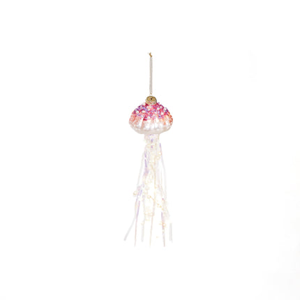 Kerstversiering - Kersthanger - Kwal - Glas - Gekleurd - 7x25cm