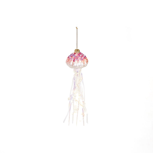 Kerstversiering - Kersthanger - Kwal - Glas - Gekleurd - 7x25cm