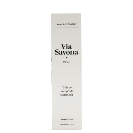 Geurstokjes - Via Savona Milaan - 100ml