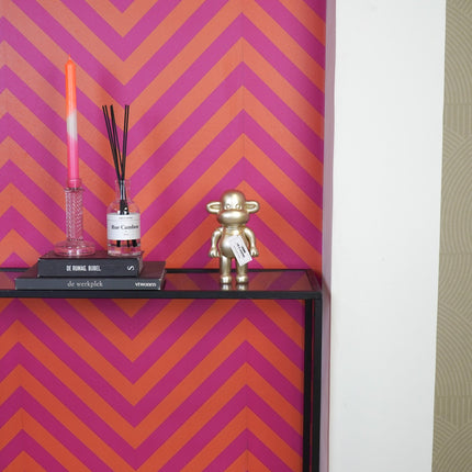 Ornament - Aap Beeld 'The Legend' - Polyresin - Goud - 11x7x19cm