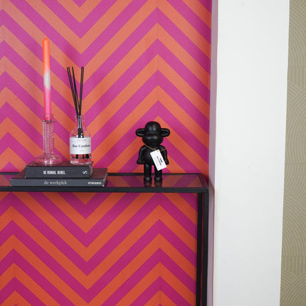 Ornament - Aap Beeld 'The Legend' - Polyresin - Zwart - 11x7x19cm