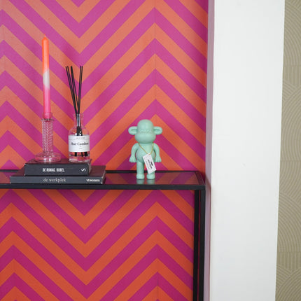 Ornament - Aap Beeld 'The Legend' - Polyresin - Mintgroen - 11x7x19cm