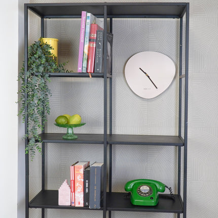 Klok - Wandklok Organisch- Zand - 30x30x0,5 cm