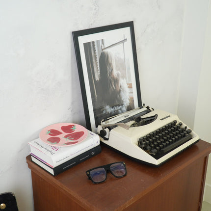 Decobord - Aardbei - Dolomiet - Roze/ Rood - 17,5x17,5x2cm