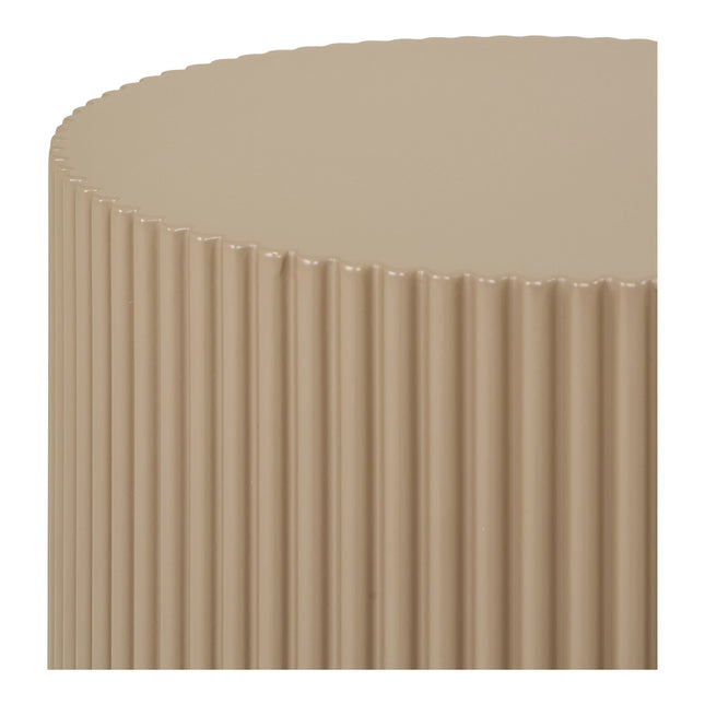 Farense Bijzettafel - Bijzettafel, donker zand ø30x50 cm