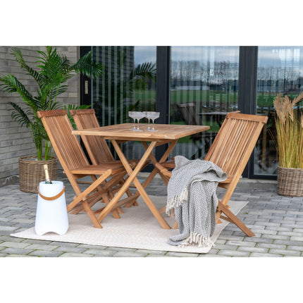 Menorca vloerkleed - Vloerkleed, 100% gerecycled plastic, zandkleurig 140x200 cm