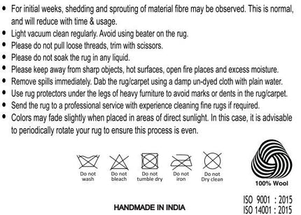 Surat Vloerkleed - Vloerkleed, handgetuft, lichtbruin/ivoor 160x230 cm