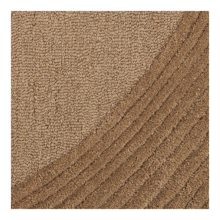 Pune Vloerkleed - handgetuft vloerkleed, bruin 160x230 cm
