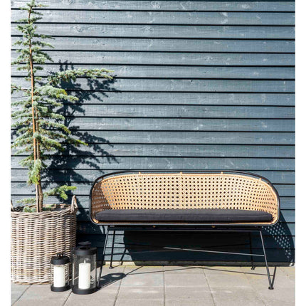 Caor Baskets - manden, kubu-rattan, naturel set van 4