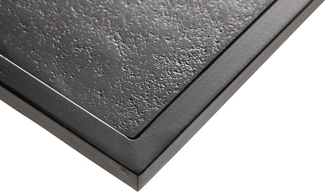 Estoril laptoptafel, zwartachtig brons