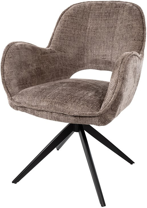 Alicia eetkamerstoel - draaipoot 360ARS - Cremona - Bont 24