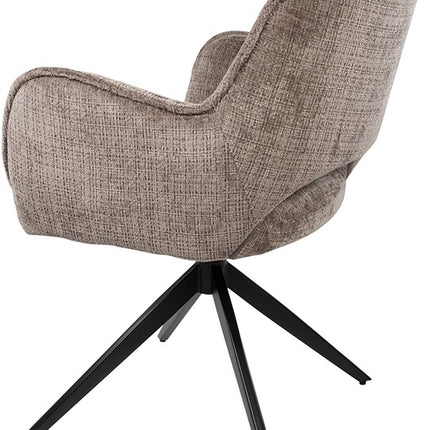 Alicia eetkamerstoel - draaipoot 360ARS - Cremona - Bont 24