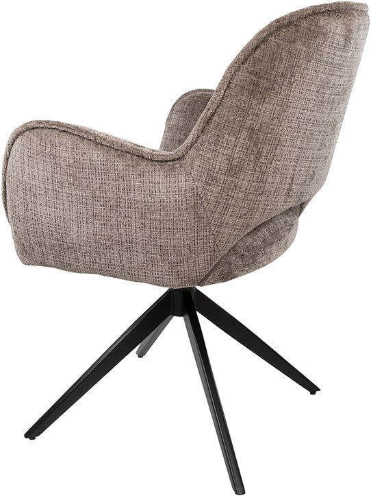 Alicia eetkamerstoel - draaipoot 360ARS - Cremona - Bont 24