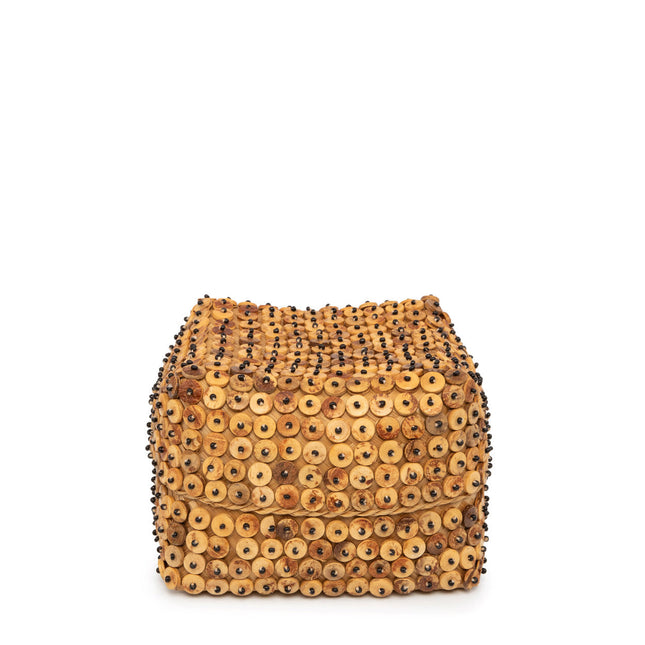 De kokosnootschaalmand - naturel - M