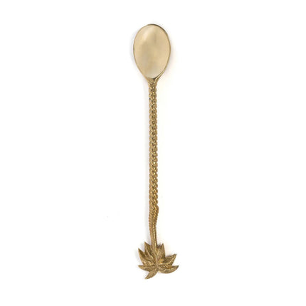 De lange palmboomlepel - goud