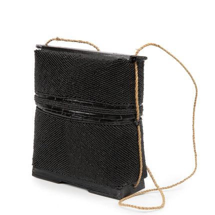 Schatkist met kralen - zwart