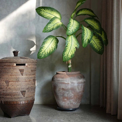 De koloniale wasmand - natuurlijk bruin - XL