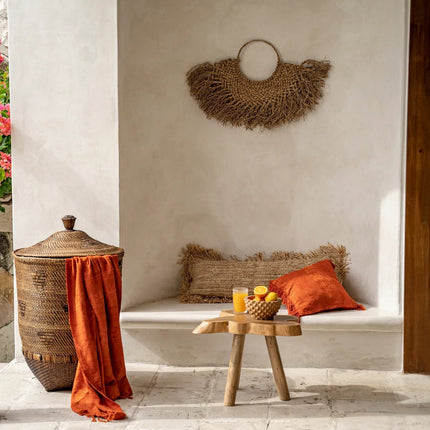 De koloniale wasmand - natuurlijk bruin - XL