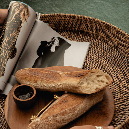 De Carry-All-dienbladen - naturel bruin - M