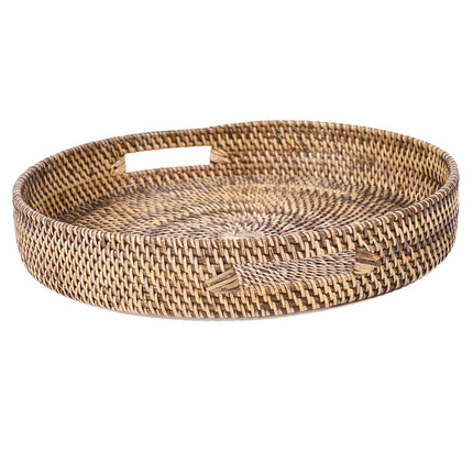 De Carry-All-dienbladen - naturel bruin - M