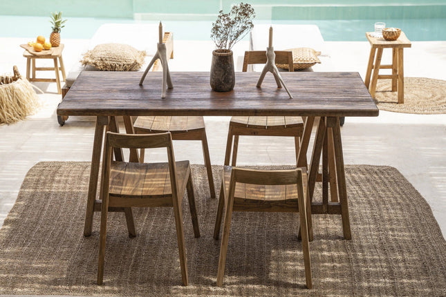 Het zeegras vloerkleed - Naturel - 200x300