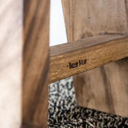 Het zeegrasvloerkleed - Natuurlijk zwart - 150