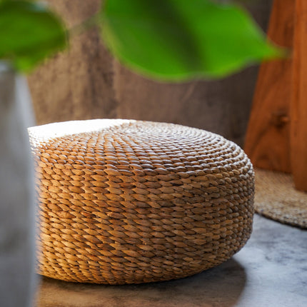 De Hyacint Poef - Naturel - M