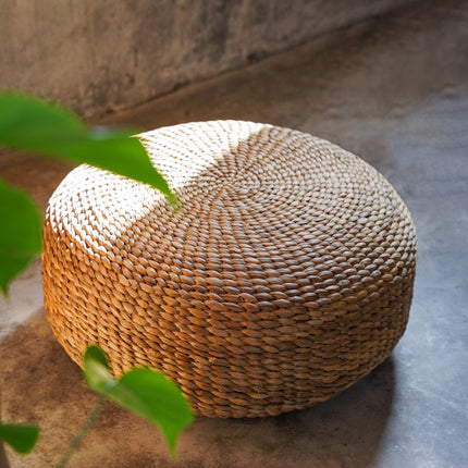 De Hyacint Poef - Naturel - M